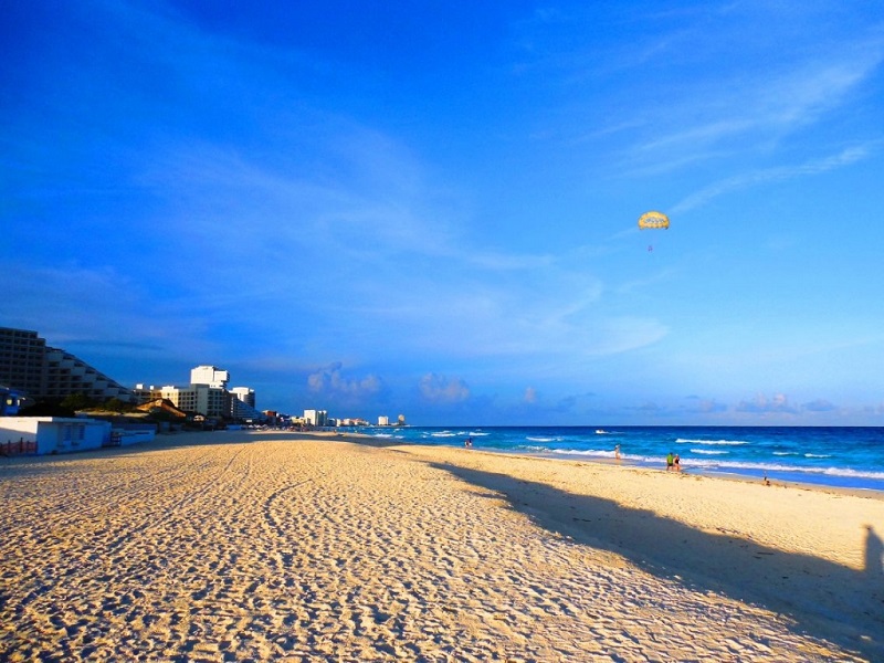 Marlin Beach in Cancun