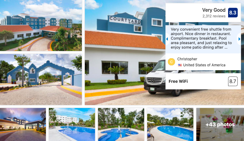 Hotel Courtyard Cancun - Booking