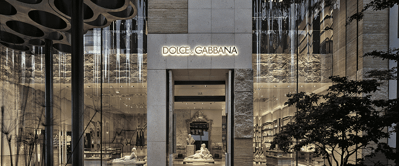 Dolce & Gabbana store at Plaza La Isla mall in Cancun