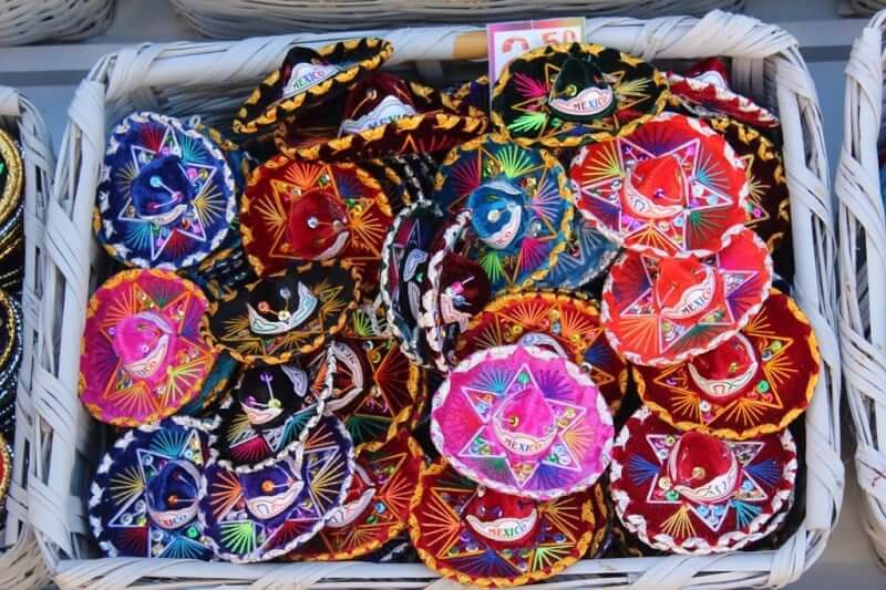 Crafts on Tulum Avenue in Cancun