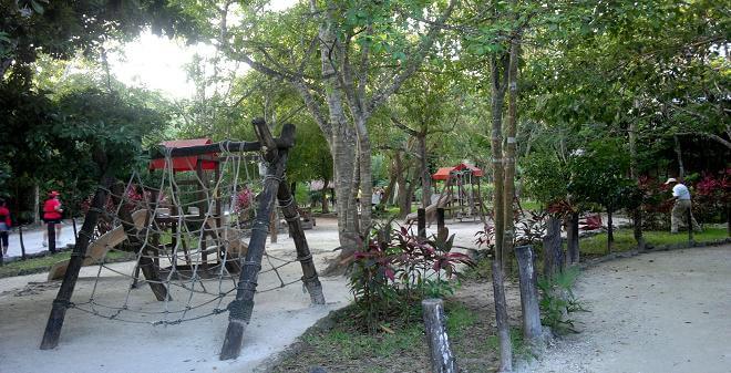 Trails at Urbano Kabah Park in Cancun