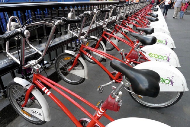 Bikes in Mexico City