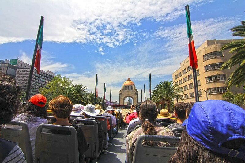 Hop On Hop Off Bus Tour in Mexico City