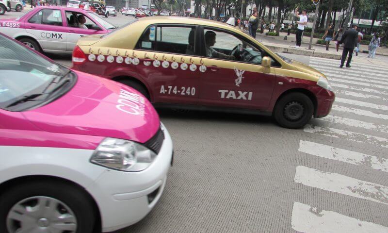 Taxi in Mexico City