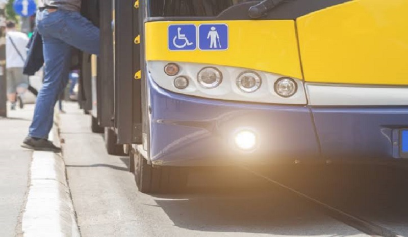 Accessible bus in Tijuana