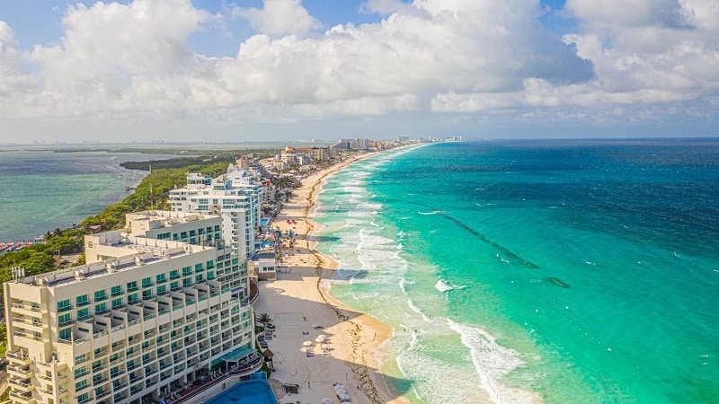 View of Cancun
